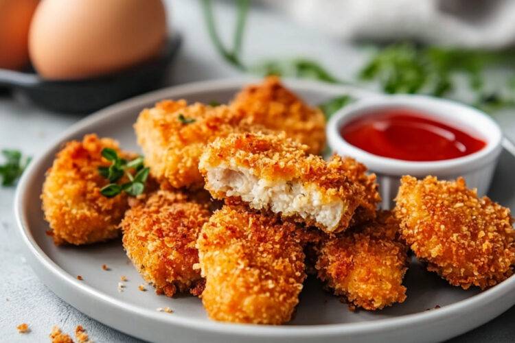 Selbstgemachte Chicken Nuggets