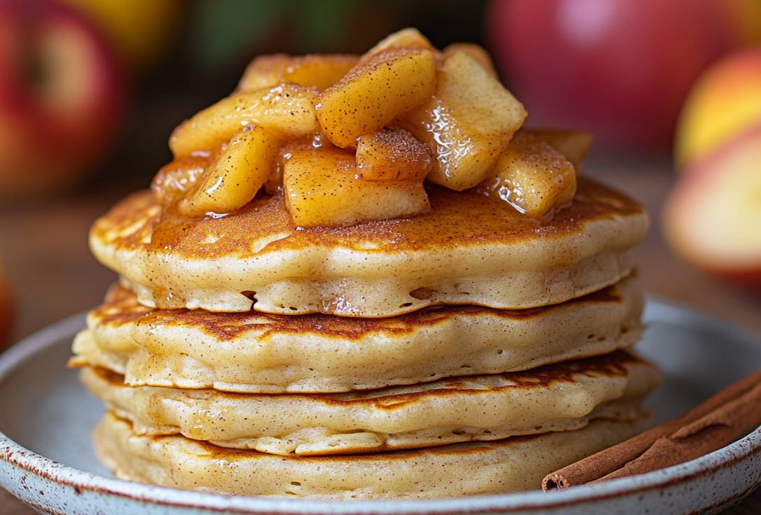 Apfel-Zimt-Pfannkuchen