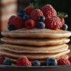 Pancakes mit Beeren