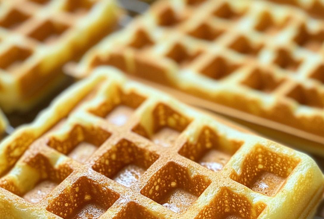 Waffeln ohne Zucker