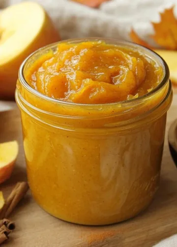 Cremige Kürbis-Apfel-Marmelade