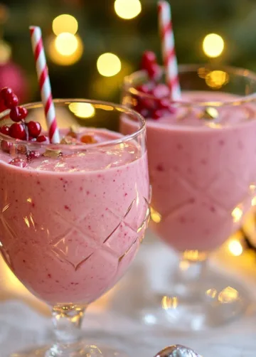 Weihnachtlicher Obstsmoothie