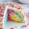 Regenbogenkuchen