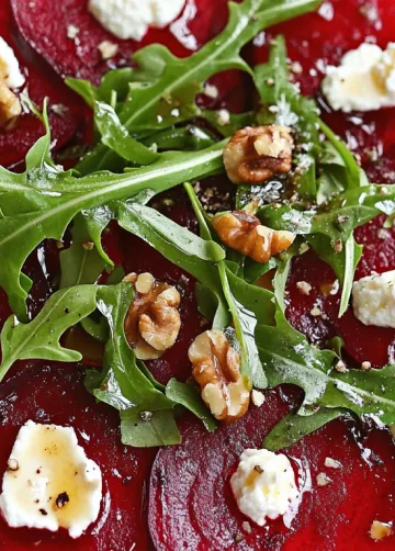 Rote Bete Carpaccio