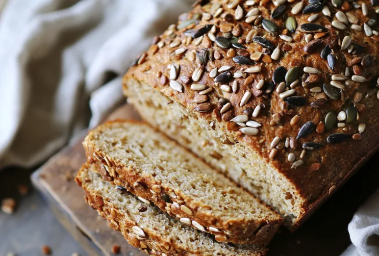 Selbstgemachtes Dinkelbrot