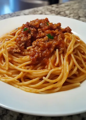 Klassische Spaghetti Bolognese