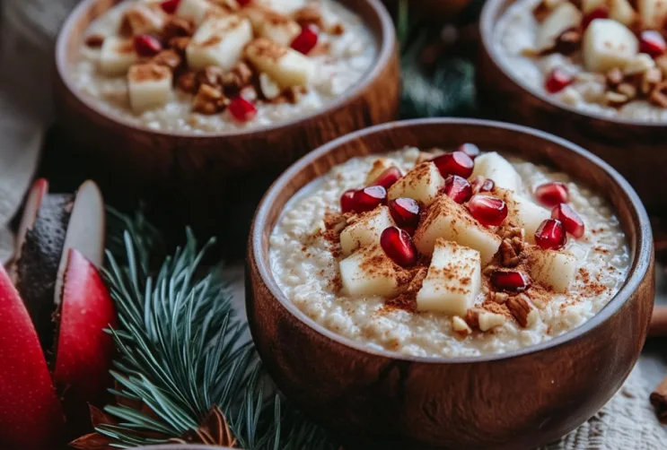 Weihnachtlicher Porridge