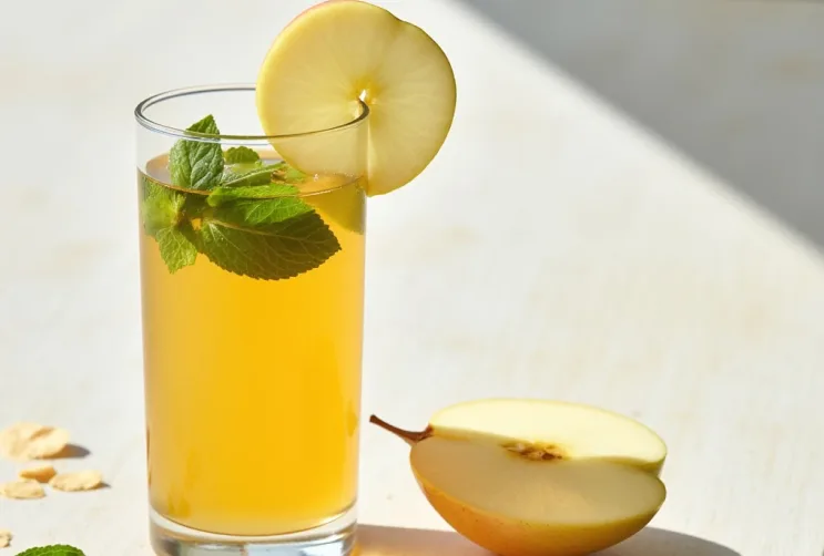 Apfel-Minz-Fizz