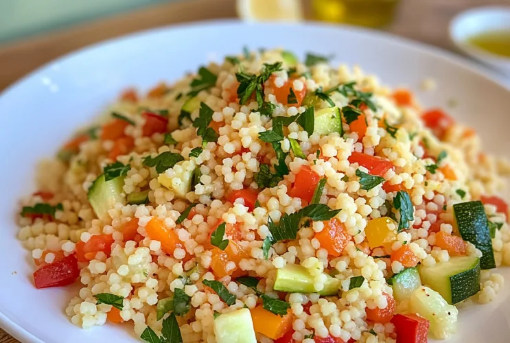 Bunter Couscous mit Gemüse