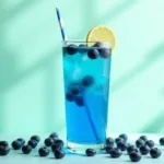 Blaue Meerjungfrau-Limonade