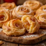 Fruchtige Blätterteig-Schnecken aus der Heißluftfritteuse