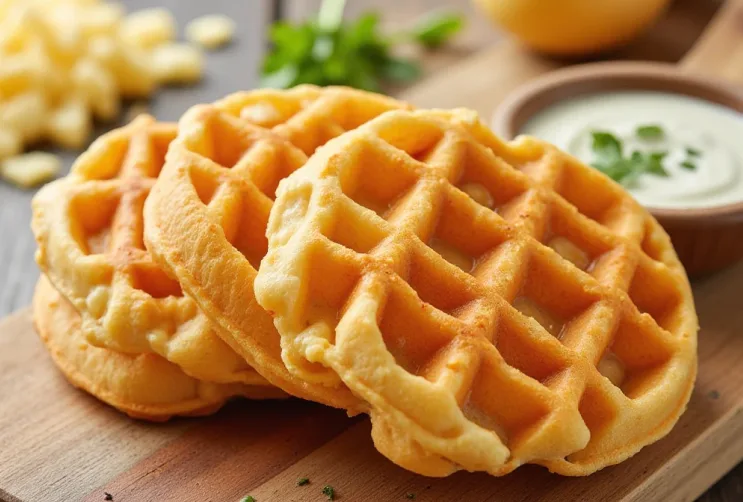 Kartoffelwaffeln aus der Heißluftfritteuse