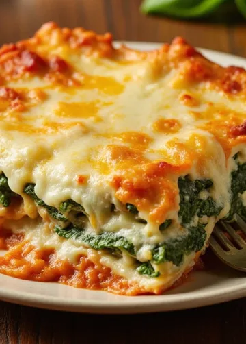 Spinat-Ricotta-Lasagne