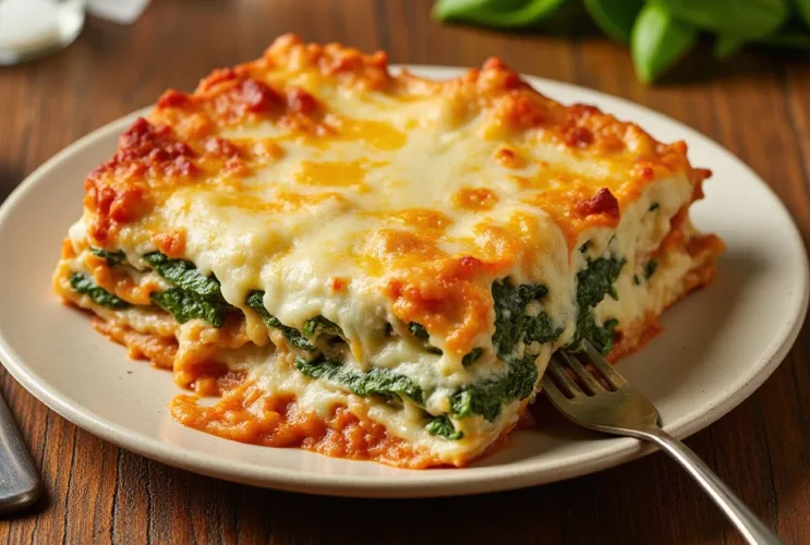 Spinat-Ricotta-Lasagne