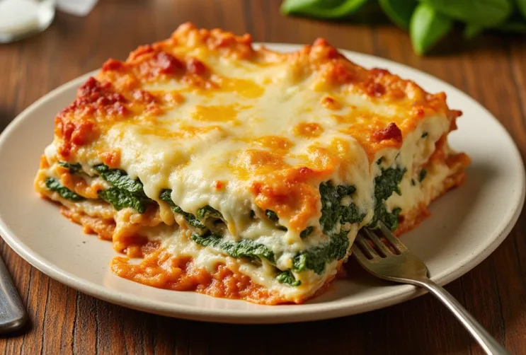 Spinat-Ricotta-Lasagne