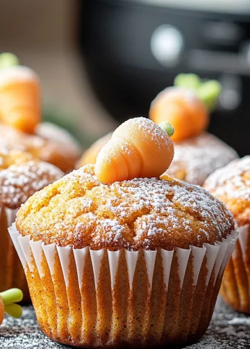 Fluffige Karotten-Muffins