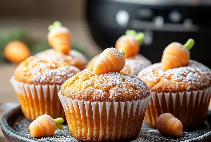 Fluffige Karotten-Muffins