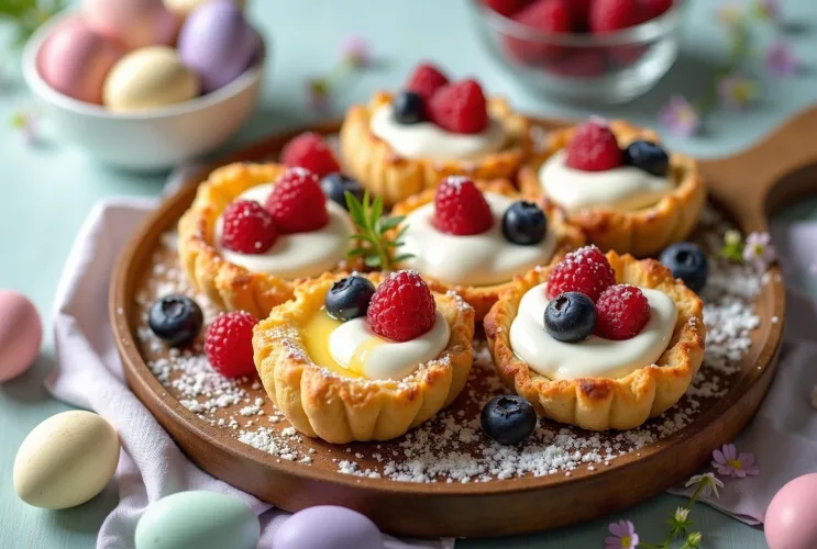 Mini-Osternest-Tartelettes