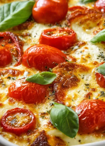 Tomaten-Mozzarella-Auflauf