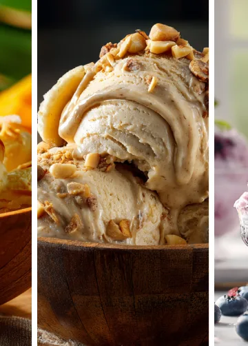 Der Sommer wird süß: Zuckerfreie Eiscreme-Träume ganz ohne Maschine!