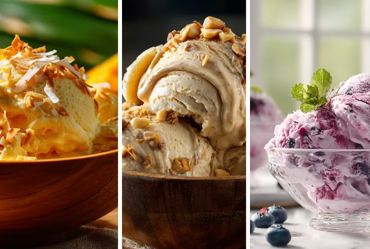 Der Sommer wird süß: Zuckerfreie Eiscreme-Träume ganz ohne Maschine!