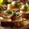 Pfirsich-Mozzarella-Zauber