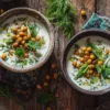 Türkische Joghurt-Gurken-Suppe