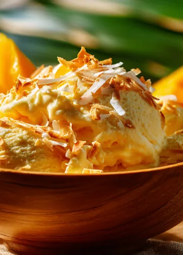Mango-Kokostraum-Eis Rezept