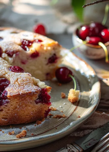 Zuckerfreier Kirschkuchen