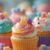 Gummibärchen-Cupcakes
