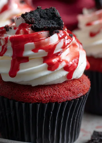 Gothic Glam Cupcakes