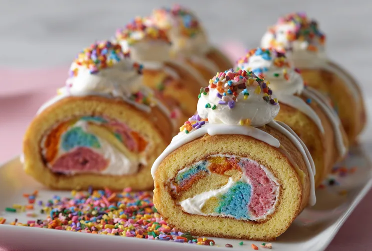 Regenbogen-Rouladen