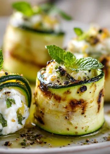 Zucchini-Zauberrollen