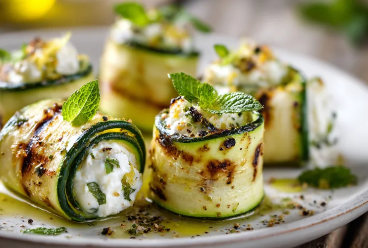 Zucchini-Zauberrollen