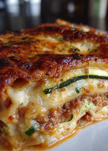 Zucchini-Lasagne