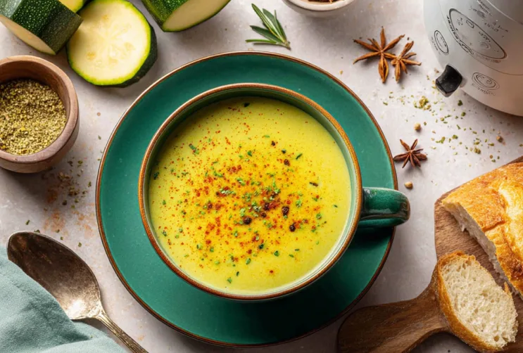 Zucchini-Samtsuppe