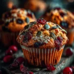 Cranberry-Kern-Power-Muffins