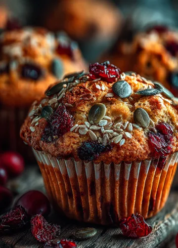 Cranberry-Kern-Power-Muffins