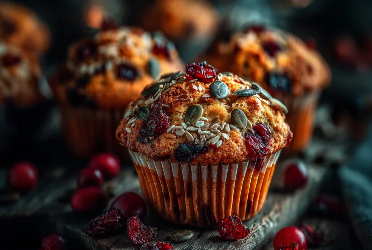 Cranberry-Kern-Power-Muffins
