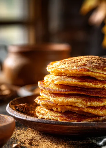 Kürbis-Zimt-Pancakes