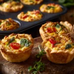 Mini-Quiches aus der Heißluftfritteuse