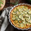Zucchini-Sonnenscheiben-Quiche
