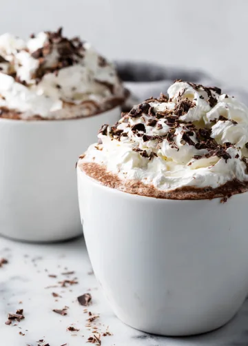 Peppermint Hot Chocolate für Teenager