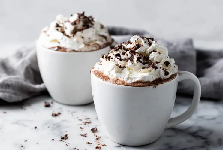 Peppermint Hot Chocolate für Teenager