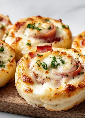 Schinken-Käse Schnecken