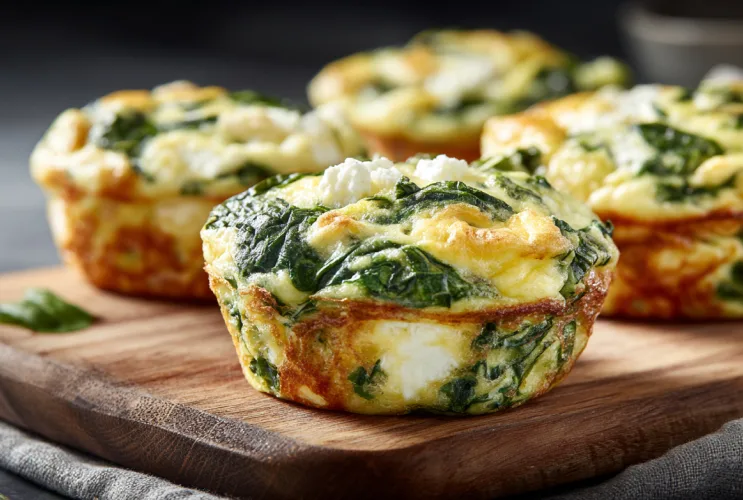 Spinat-Feta-Power-Muffins