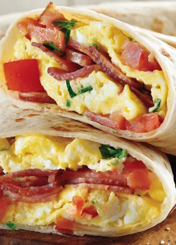 Weihnachtszauber zum Frühstück: Der ultimative Breakfast-Burrito, der deine Familie verzaubert