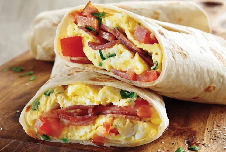 Weihnachtszauber zum Frühstück: Der ultimative Breakfast-Burrito, der deine Familie verzaubert