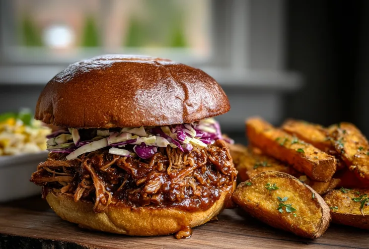 Familien-BBQ-Burger