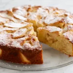 Natürlich süßer Familien-Apfelkuchen